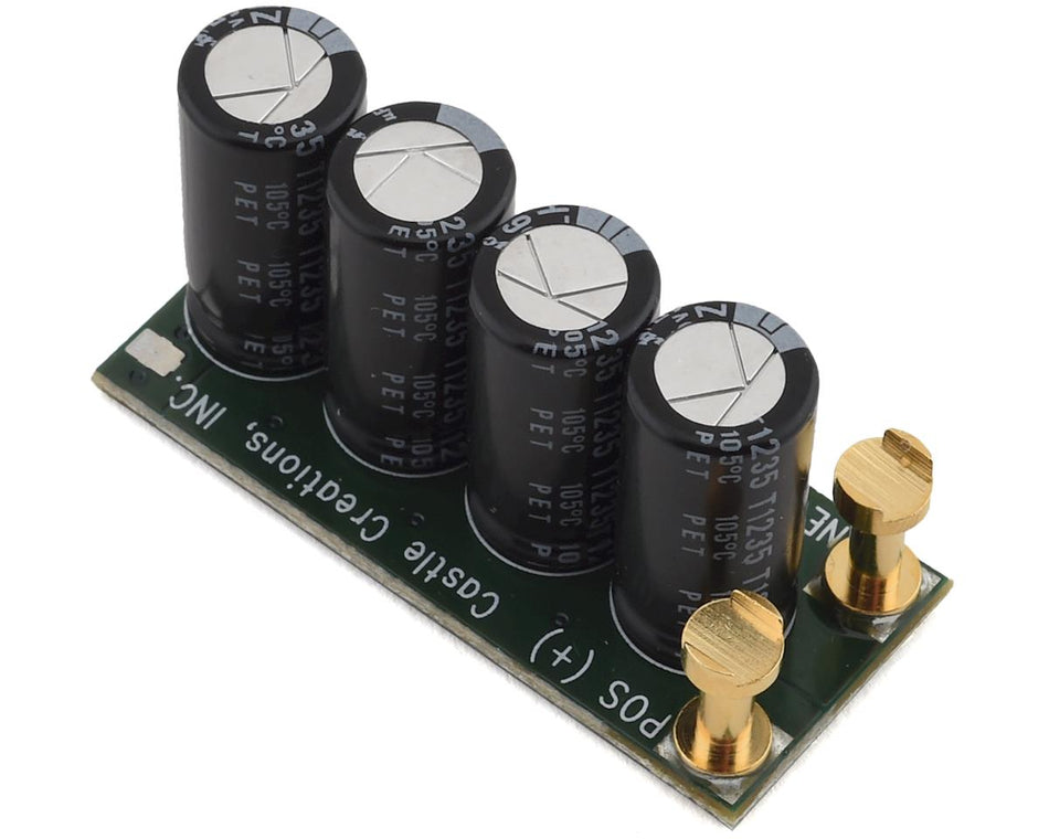 Castle Creations 8S CapPack 2240UF Capacitor Pack (35V) 011-0148-00 Default Title