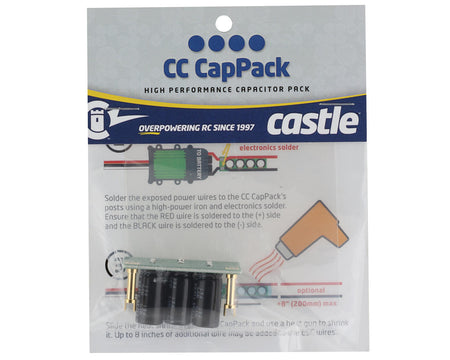 Castle Creations Castle Creations Capacitor Pack 8S Max (35V) 1680UF CSE011-0165-00 Default Title