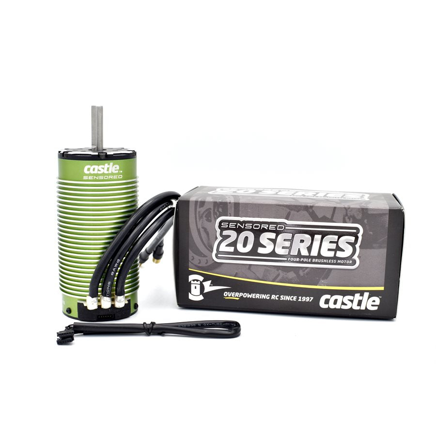 Castle Creations 2028 Extreme 1/5 Scale Sensored Brushless Motor 800Kv 060-0064-00 Default Title