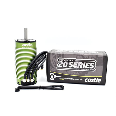 Castle Creations 2028 Extreme 1/5 Scale Sensored Brushless Motor 800Kv 060-0064-00 Default Title