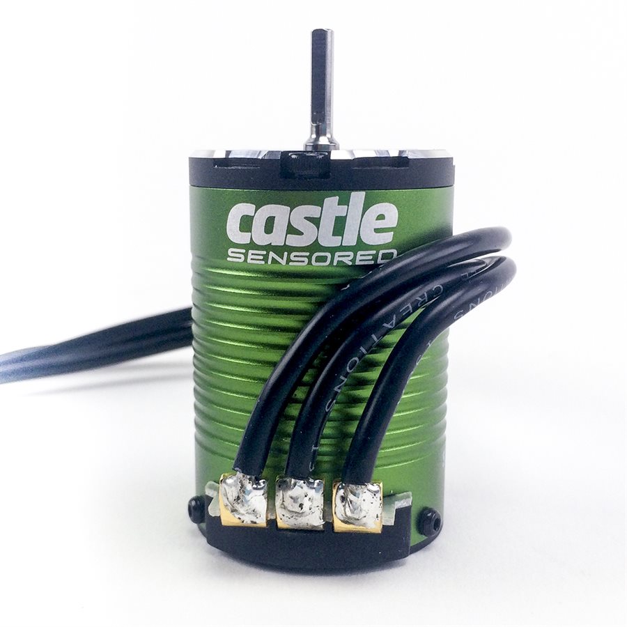 Castle Creations 1410 1Y 4-Pole Sensored Brushless Motor 3800kV 060-0065-00 Default Title