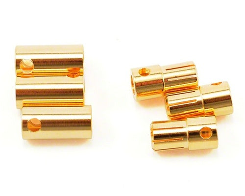 Castle Creations 6.5mm High Current Bullet Connector Set CCBUL653 Default Title