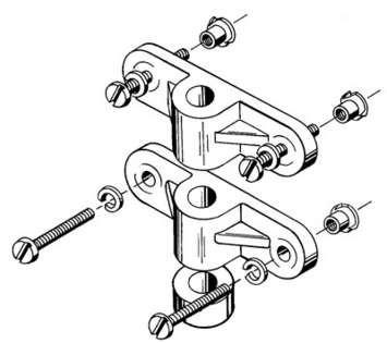 Dubro Nylon Nose Gear Block Set 156 Default Title