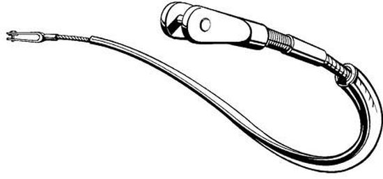 Dubro 20" Engine Control Flex-Cable Assembly 165 Default Title