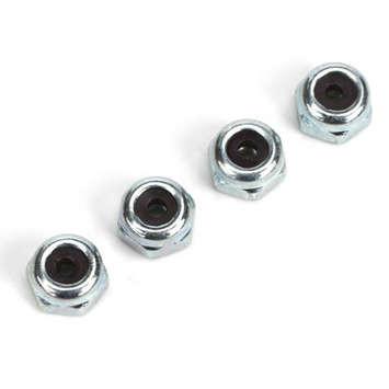 Dubro 4-40 Nylon Insert Lock Nuts, Zinc Plated 4/pkg 170 Default Title