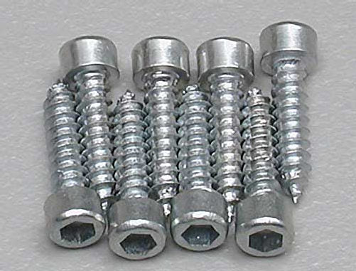 Dubro #2x3/8" Socket Head Sheet Metal Screws 8pc 380 Default Title