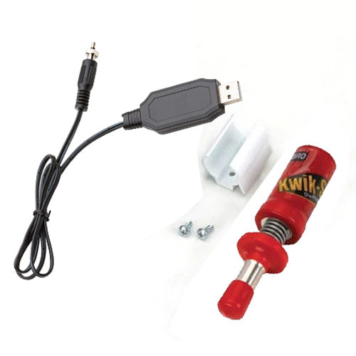 Dubro Kwik Start Glo Plug Ignitor w/ Charger 666 Default Title