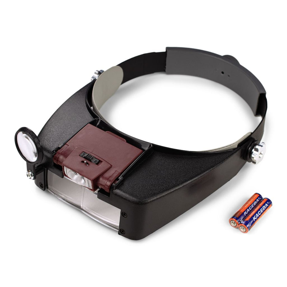 Enkay Adjustable LED Lighted Magnifying Visor 2968