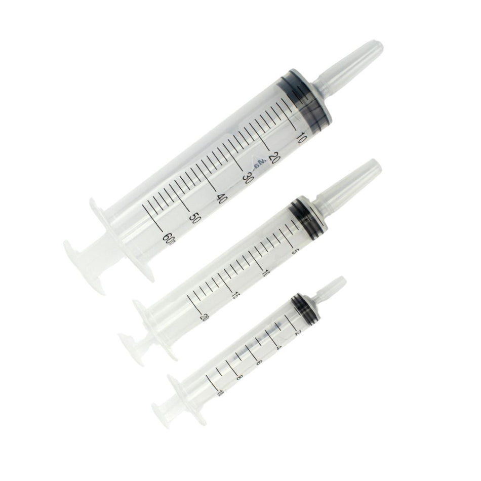 Enkay 3pc Syringe Assortment Poly Bag 8010-2-3C