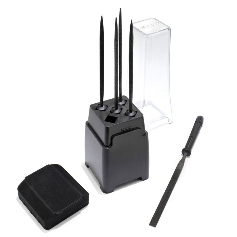 Enkay Needle File Set with File Block SC801-1