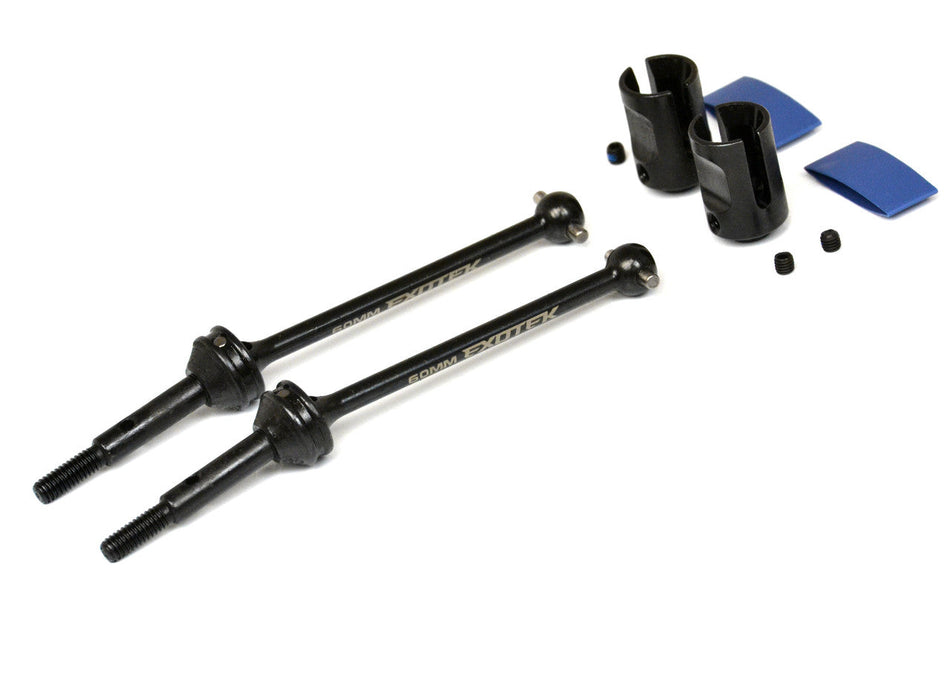 Exotek Racing Traxxas Slash Drag HD Steel CVD Axle SetV3, for Drag Slash 2264