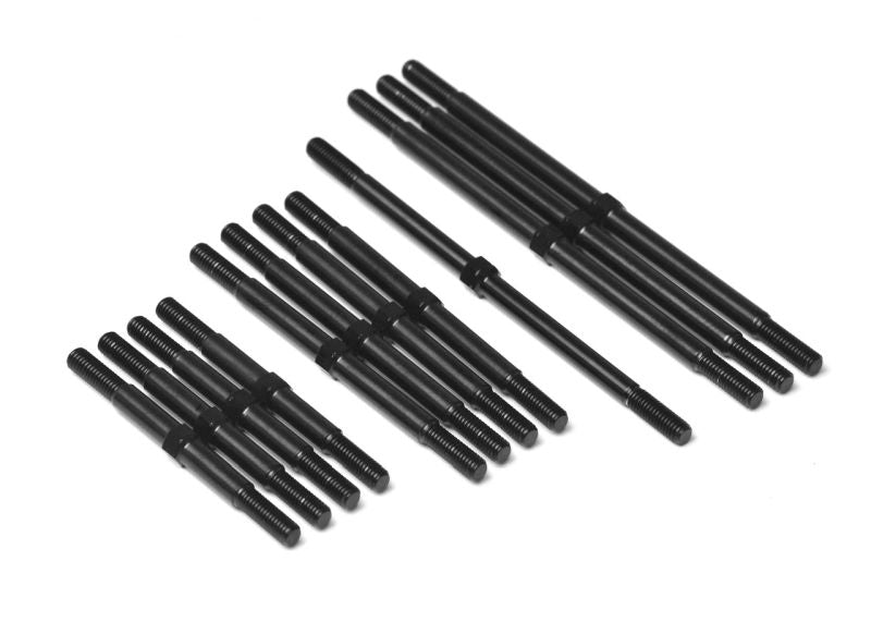 Exotek Racing Vader Sprint Titanium Turnbuckle Set, Black 2302