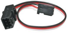 Futaba 6 Heavy Duty Dual Servo Extension Cord, Y-Harness, w/ J Connector AEC-16 Default Title