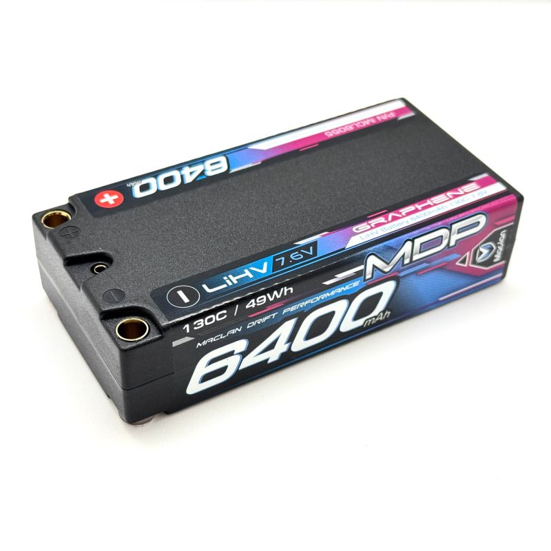 Maclan Racing MDP Graphene HV 2S 6400mAh 7.6V Shorty MCL6055