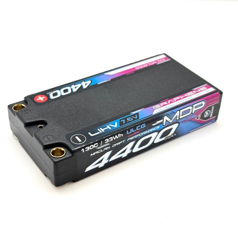 Maclan Racing MDP ULCG Graphene HV 2S 4400mAh 7.6V Shorty MCL6056