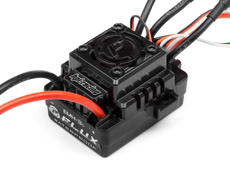 HPI Racing Flux EMH-3S Brushless Esc, use w/ FLUX MMH-4000KV Brushless Motor 112851 Default Title