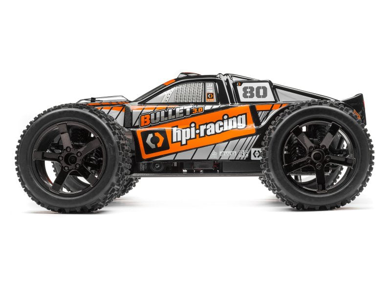 HPI Racing Trimmed And Painted Bullet 3.0 ST Body (Black) 115507