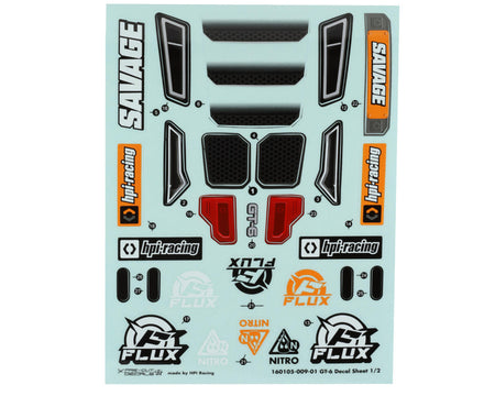 HPI Racing GTXL-6 Kingcab Clear Truck Body (Savage XL) HPI160366 Default Title