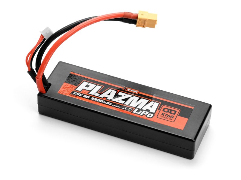 HPI Racing Plazma 7.4V 5300mAh 40C LiPo Pack 39.22Wh - XT60 160794