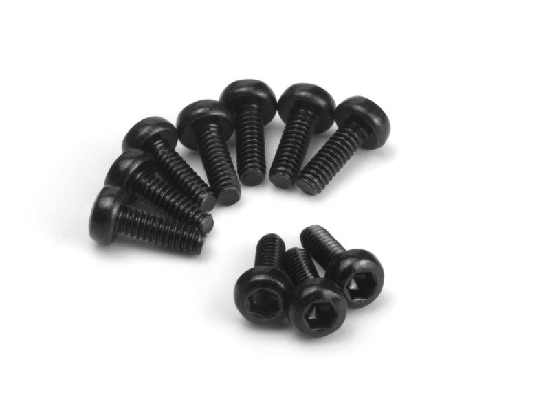 HPI Racing Button Head Screw M1.7x5mm (Hex Socket/10pcs) 161177