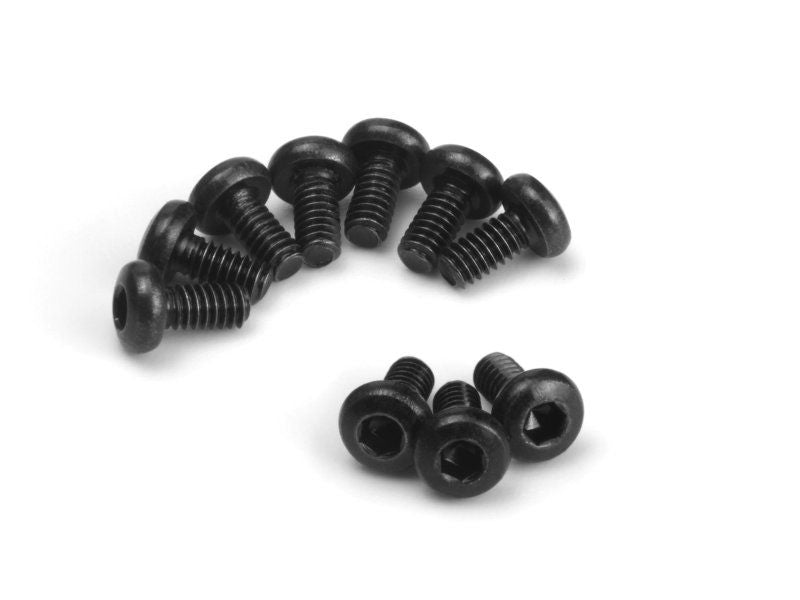 HPI Racing Button Head Screw M2x4mm (Hex Socket/10pcs) 161180