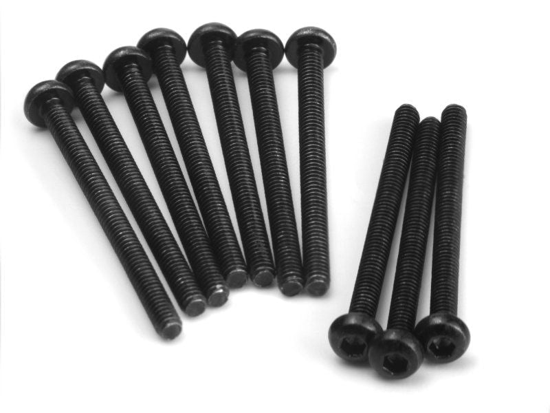 HPI Racing Button Head Screw M2x26mm (Hex Socket/10pcs) 161185