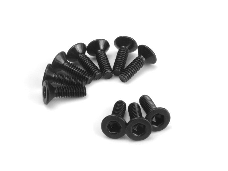 HPI Racing Flat Head Screw M1.7x6mm (Hex Socket/10pcs) 161186
