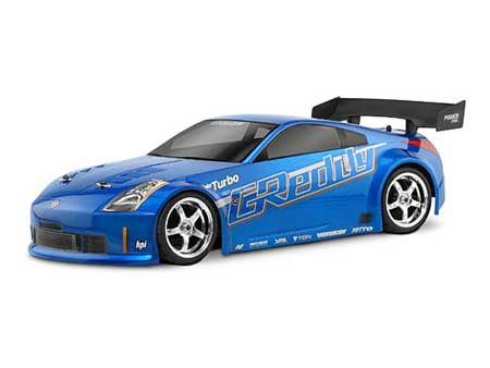 HPI Racing Nissan 350Z Greddy Twin Turbo Body, 190mm 17218 Default Title