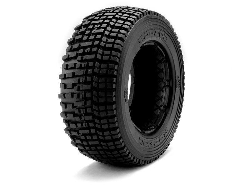 HPI Racing Rodeo Tire (White/Baja 5SC/T/Rear/2pcs) 67867