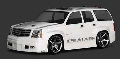 HPI Racing Cadillac Escalade Body, Clear, 200mm, WB255mm, SS Wheel/Tire 7490 Default Title