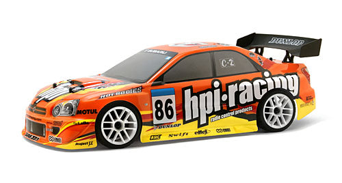 HPI Racing Subaru Impreza Body, Clear, 200mm/WB255mm 7499 Default Title