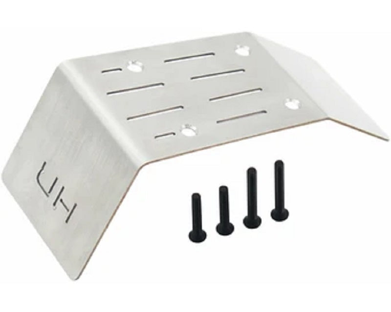Hot Racing Stainless Steel Rear Skid Plate, for Armma Gorgon GRR311CR