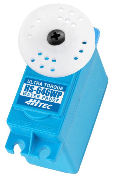 Hitec RCD HS-646WP High Voltage, Waterproof, High Torque, Analog Servo, .17sec/161oz @ 7.4v 32646W Default Title