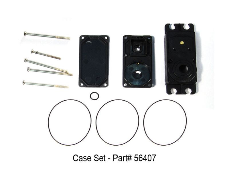 Hitec RCD Plastic/Aluminum Case Set for HS-7950TH 56407 Default Title