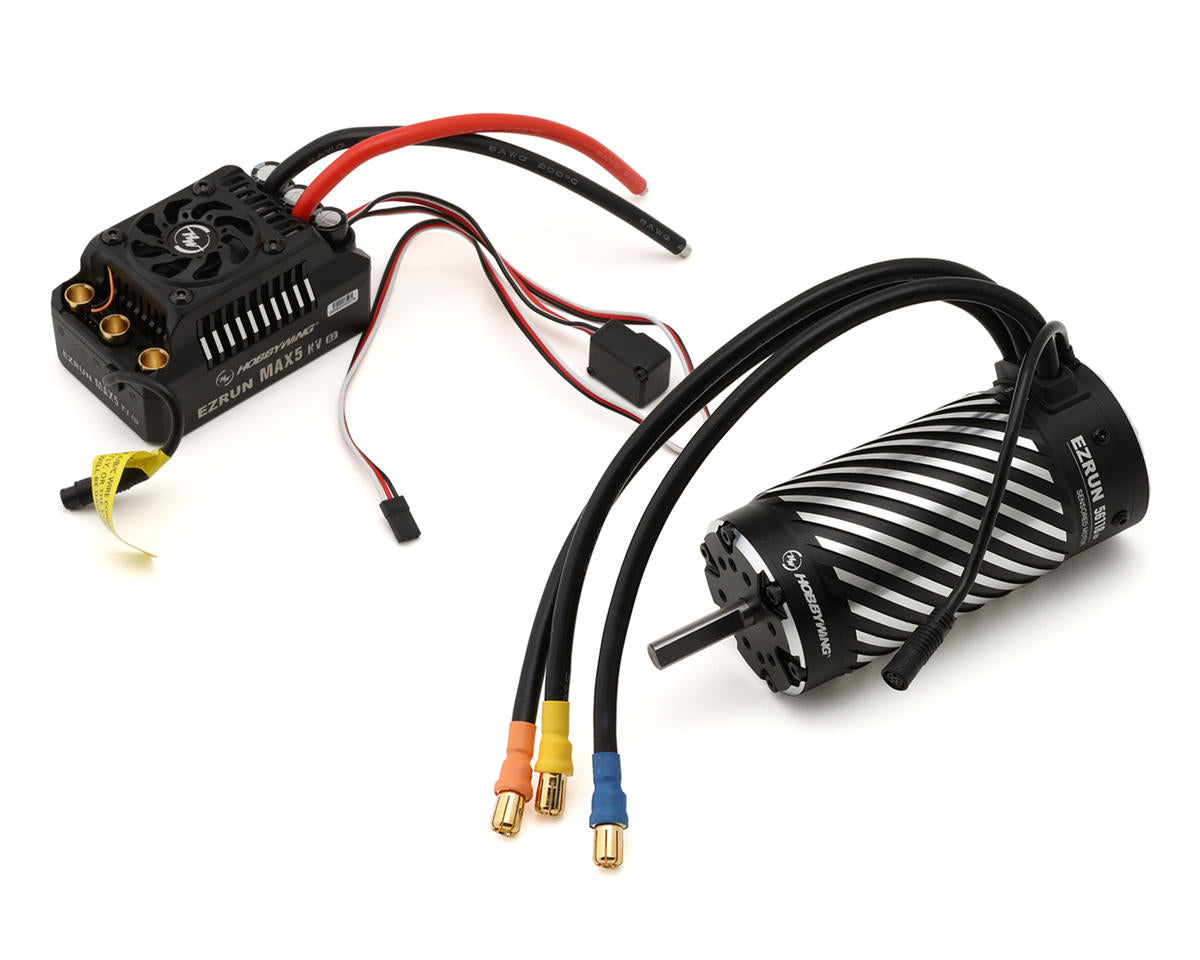 Hobbywing EZRun MAX5 G2 Sensored Brushless ESC Motor Combo