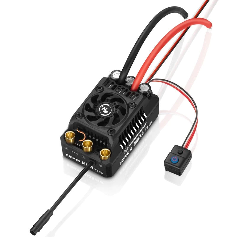 Hobbywing EZRun MAX5 G2 1/5 Scale Waterproof Brushless ESC (250A, 6-12S) 30104200 Default Title