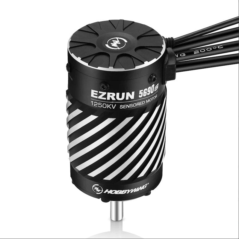 Hobbywing EZRun 5690SD G2 4-Pole 1/5 Scale Sensorless Brushless Motor 1250kV HWI30402350 Default Title