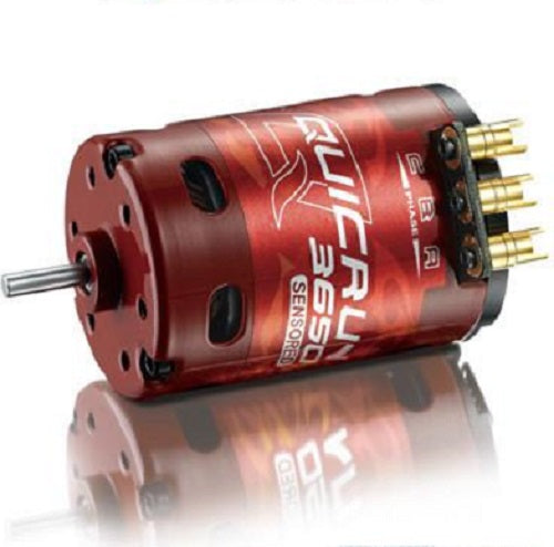 Hobbywing QuicRun 3650 G2 17.5T 2170kV Sensored Brushless Motor 30404306 Default Title