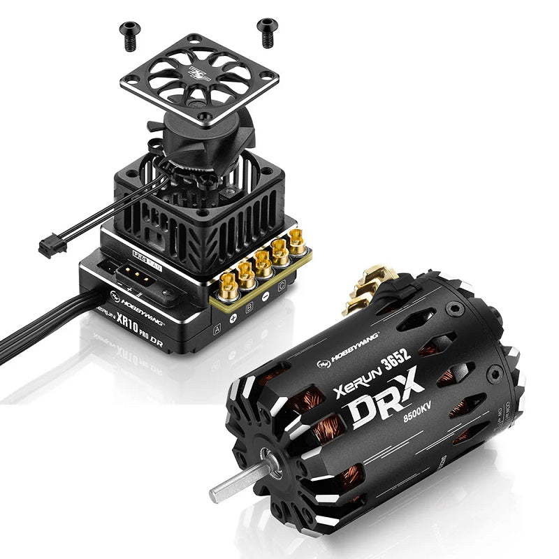 Hobbywing Xerun XR10 DRX Drag Racing Sensored Brushless Combo w/DRX 3600 Motor (8500kV) 38020434