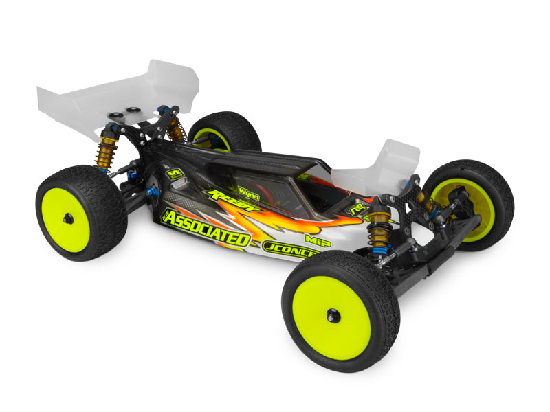 J Concepts S2 - B6.2/B6.3 1/10 Buggy Body (Clear) w/ Aero Wing 0314 Default Title