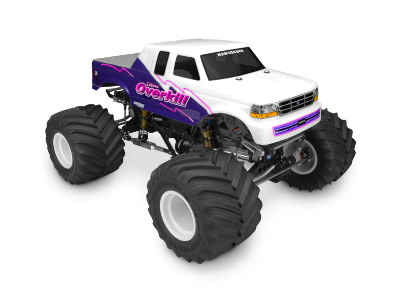 J Concepts 1993 Ford F-250 super cab monster truck body w/racerback 0326 Default Title