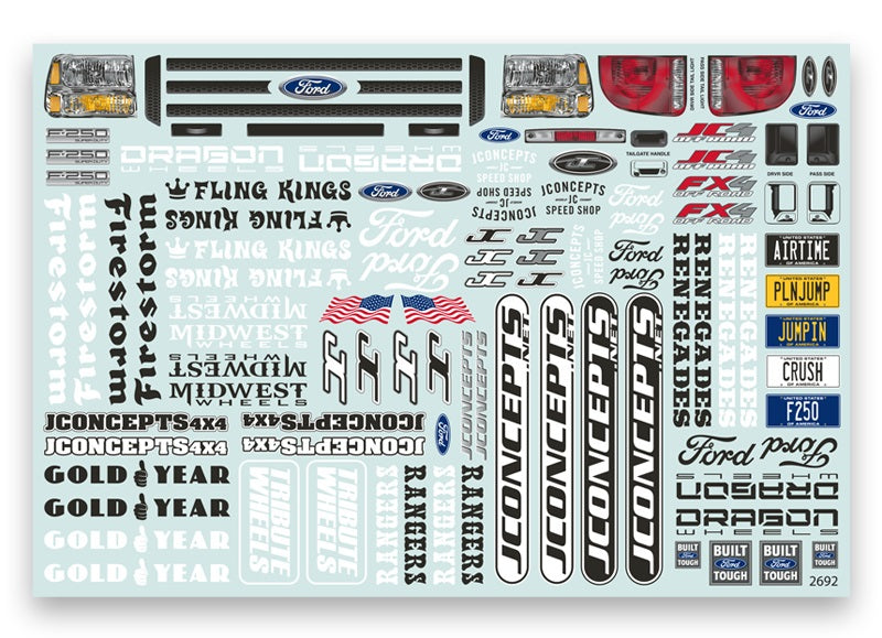 J Concepts 2005 Ford F-250 Super Duty MT Body 0370 Default Title