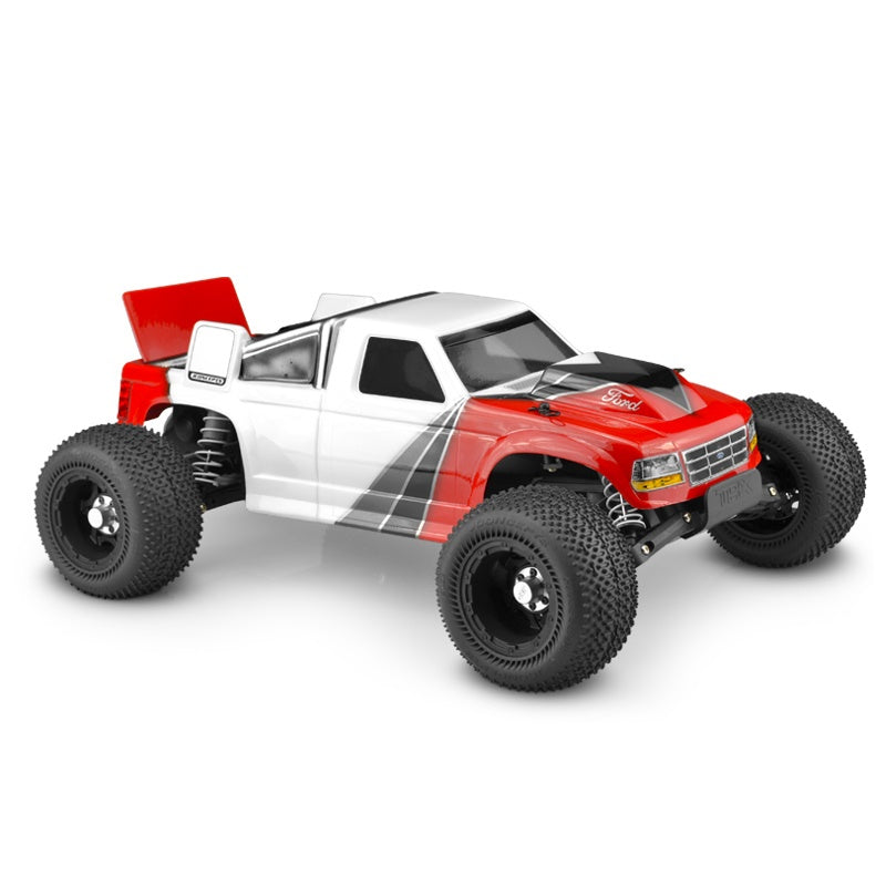 J Concepts 1993 Ford F-150 Rustler VXL Body with Rear Spoiler 0375 Default Title