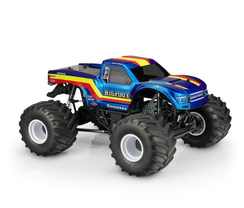 J Concepts 2020 Ford Raptor Body, Bigfoot 19 Racer Stripe, fits Losi LMT 0423RS19 Default Title