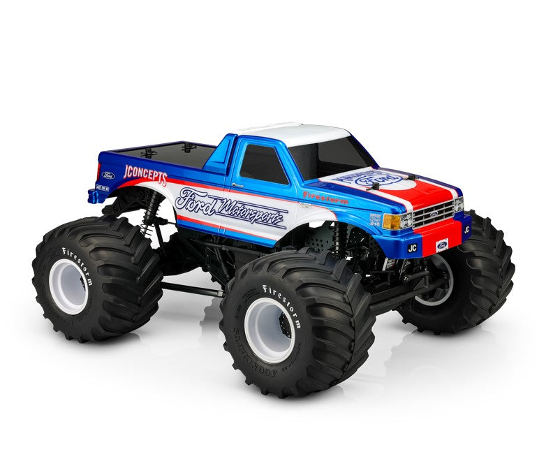 J Concepts 1989 Ford F-250 Monster Truck Body w/ Racerback 0433 Default Title