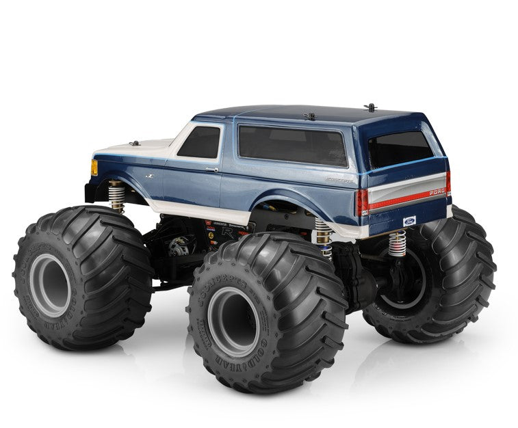 J Concepts 1989 Ford Bronco Monster Truck Body, Fits 7" Width & 10.5" 0466 Default Title