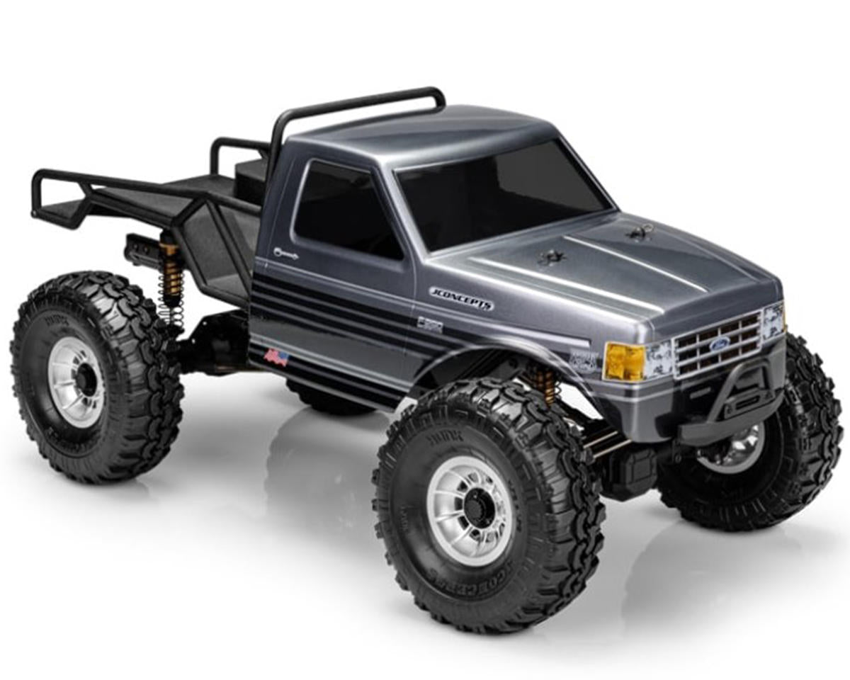 JConcepts Tuck 1989 Ford F-150 Rock Crawler Body Cab Only Clear (12.3") JCO0485 Default Title