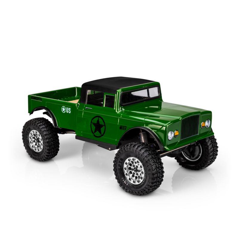 J Concepts JCI M117 Lloyd 2, Low-Profile / Bobbed, 12.3" WB Clear Body 0640
