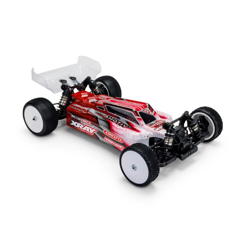 J Concepts F2 - XRAY XB4 2024 Body, w/ Carpet/Turf/Dirt Wing, 0641L