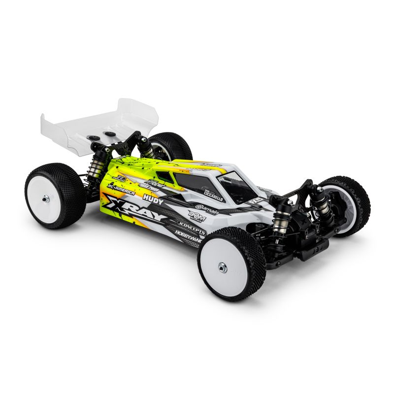 J Concepts S2 - XRAY XB4 2024 Body, w/ Carpet/Turf/Dirt Wing, 0643L